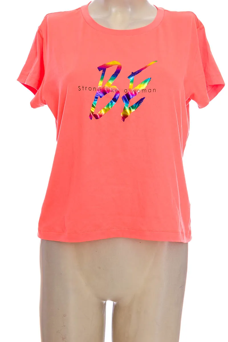 TOP / CAMISETA COLOR NARANJA  NOW