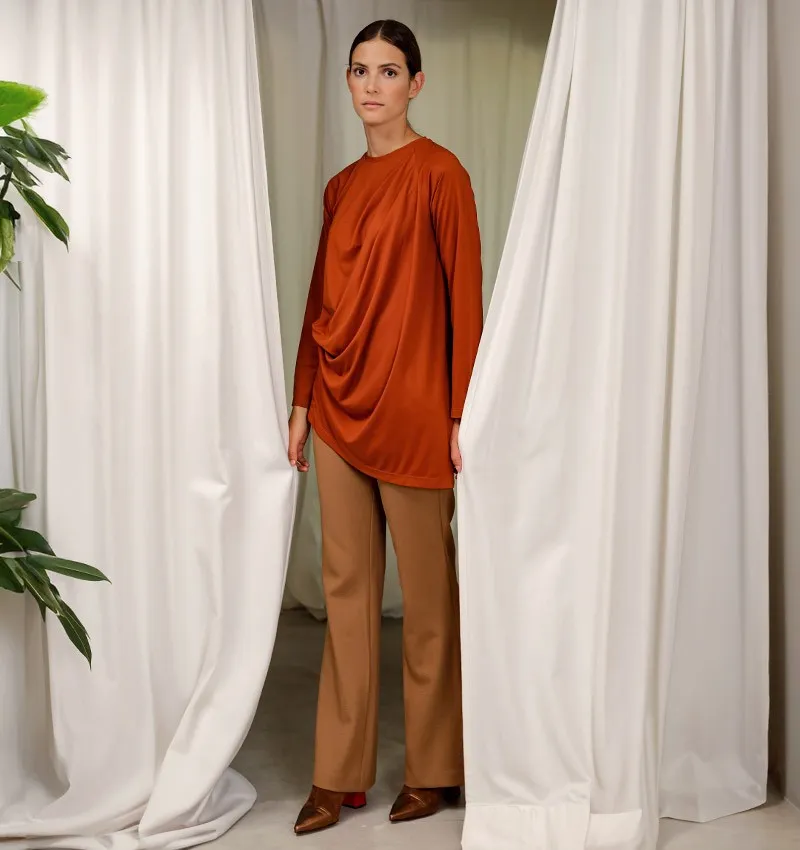 TOP BIGAS MARRON