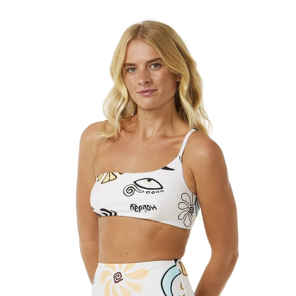 TOP BIKINI RIP CURL HOLIDAY ONE SHOULDER