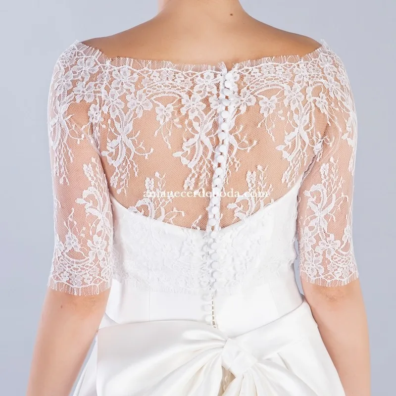 Top de encaje Novia