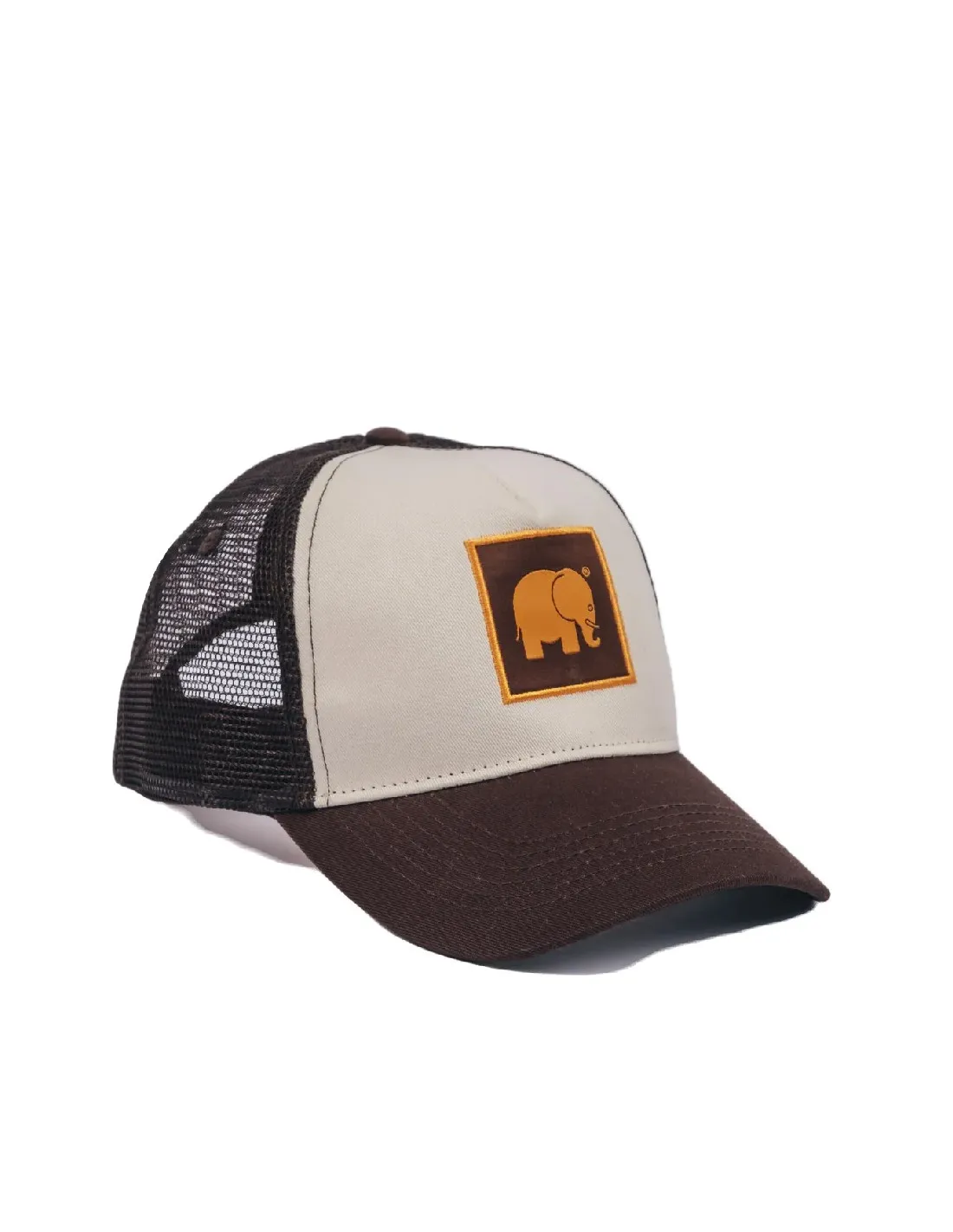 TRENDSPLANT CLASSIC TRUCKER CAP CHOCOLATE BROWN