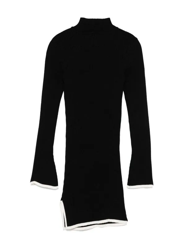 TWINSET VESTIDO MIDI  NEGRO