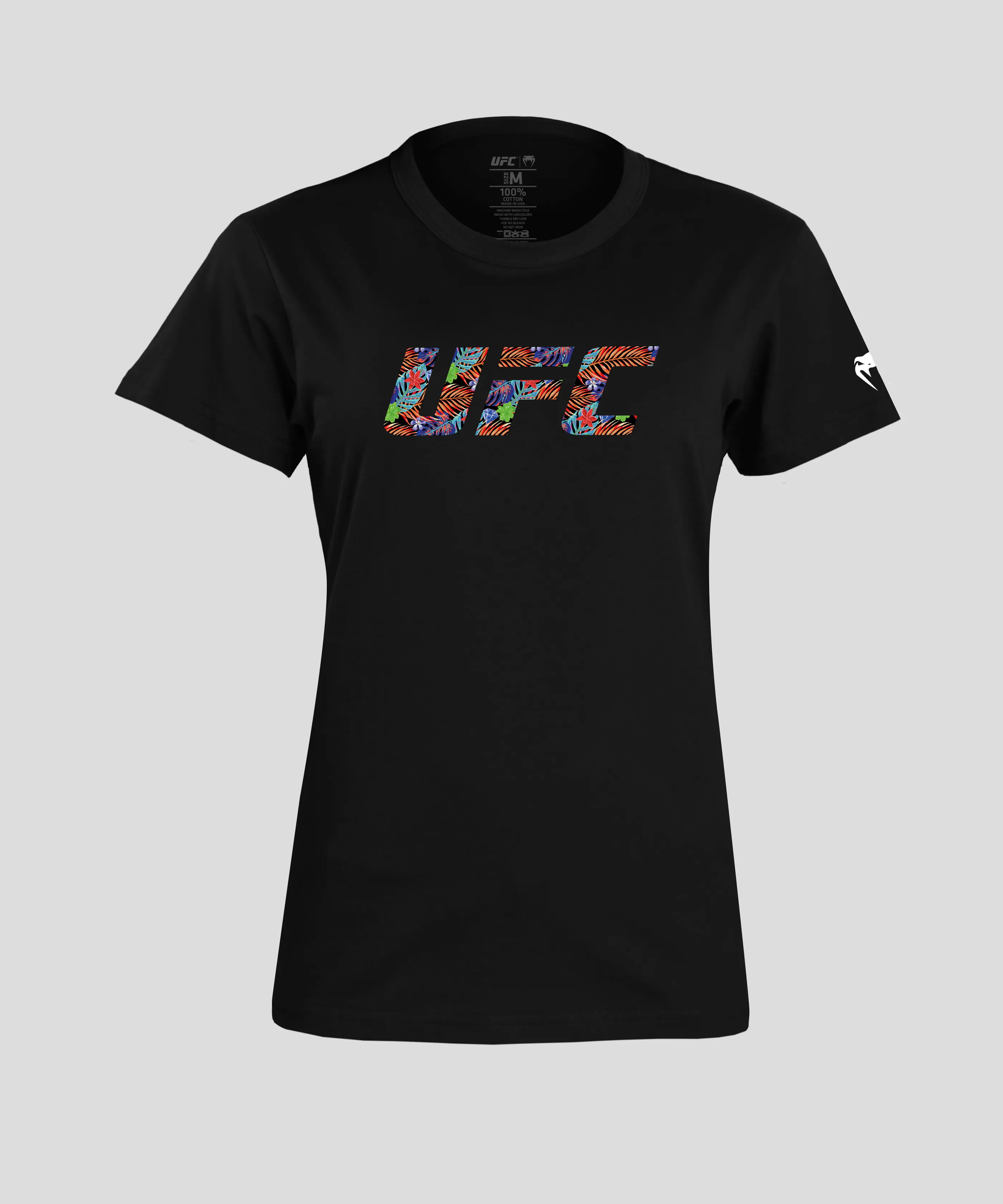 UFC UNRIVALED BY VENUM DUSTIN POIRIER CAMISETA DE MUJER  NEGRA