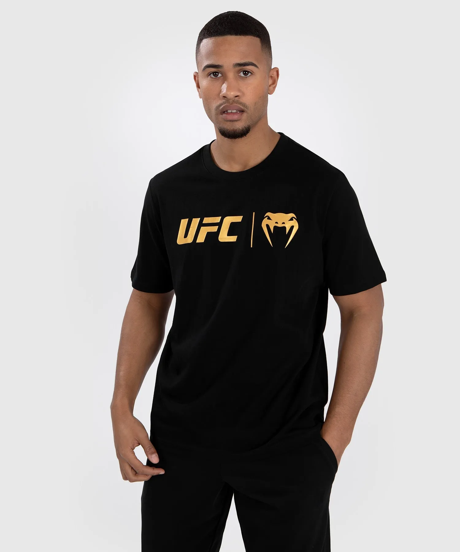 UFC VENUM CLASSIC  CAMISETA  NEGRO/DORADO