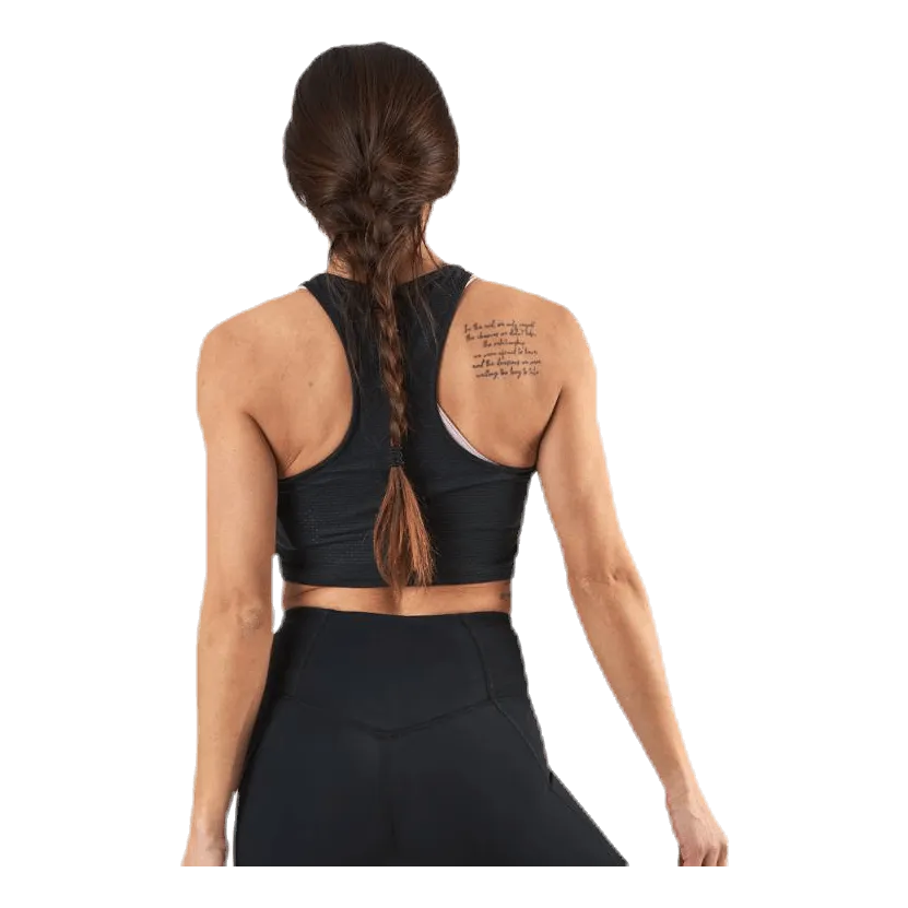 Under Armour Streaker 2.0 Run Crop Top Black