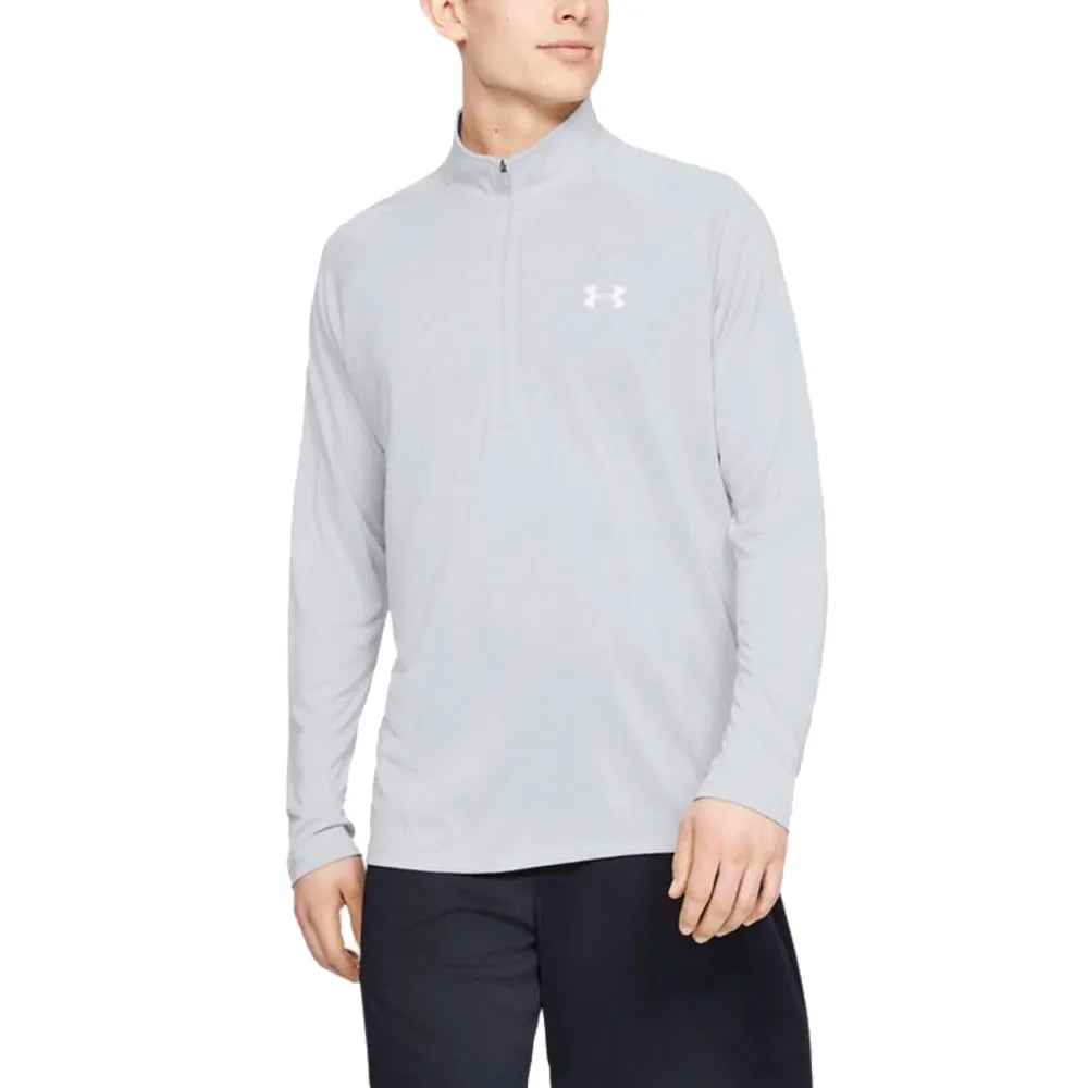 UNDER ARMOUR TECH 2.0 CAMISETA MANGA LARGA MEDIA CREMALLERA  SS25