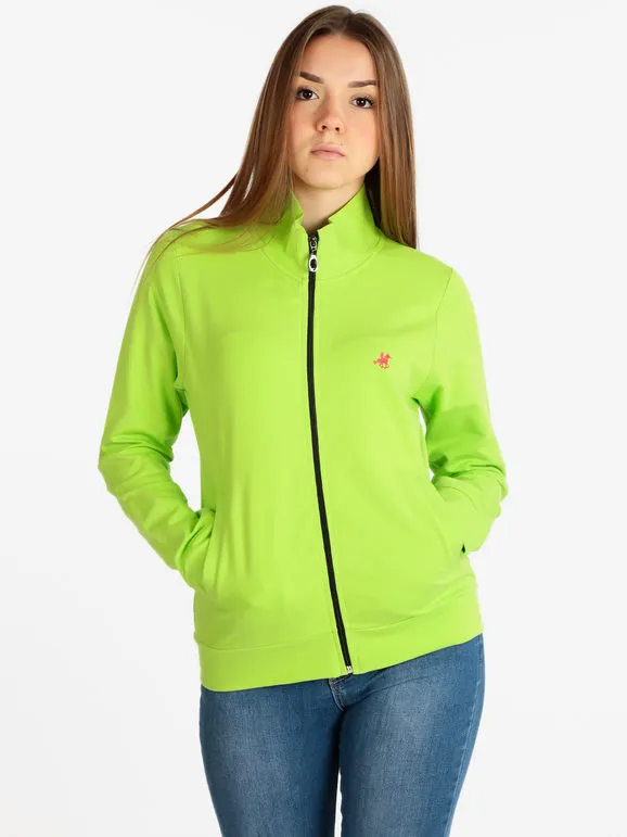 U.S. Grand Polo Sudadera ligera de cuello alto de mujer