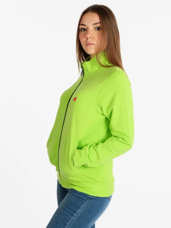U.S. Grand Polo Sudadera ligera de cuello alto de mujer