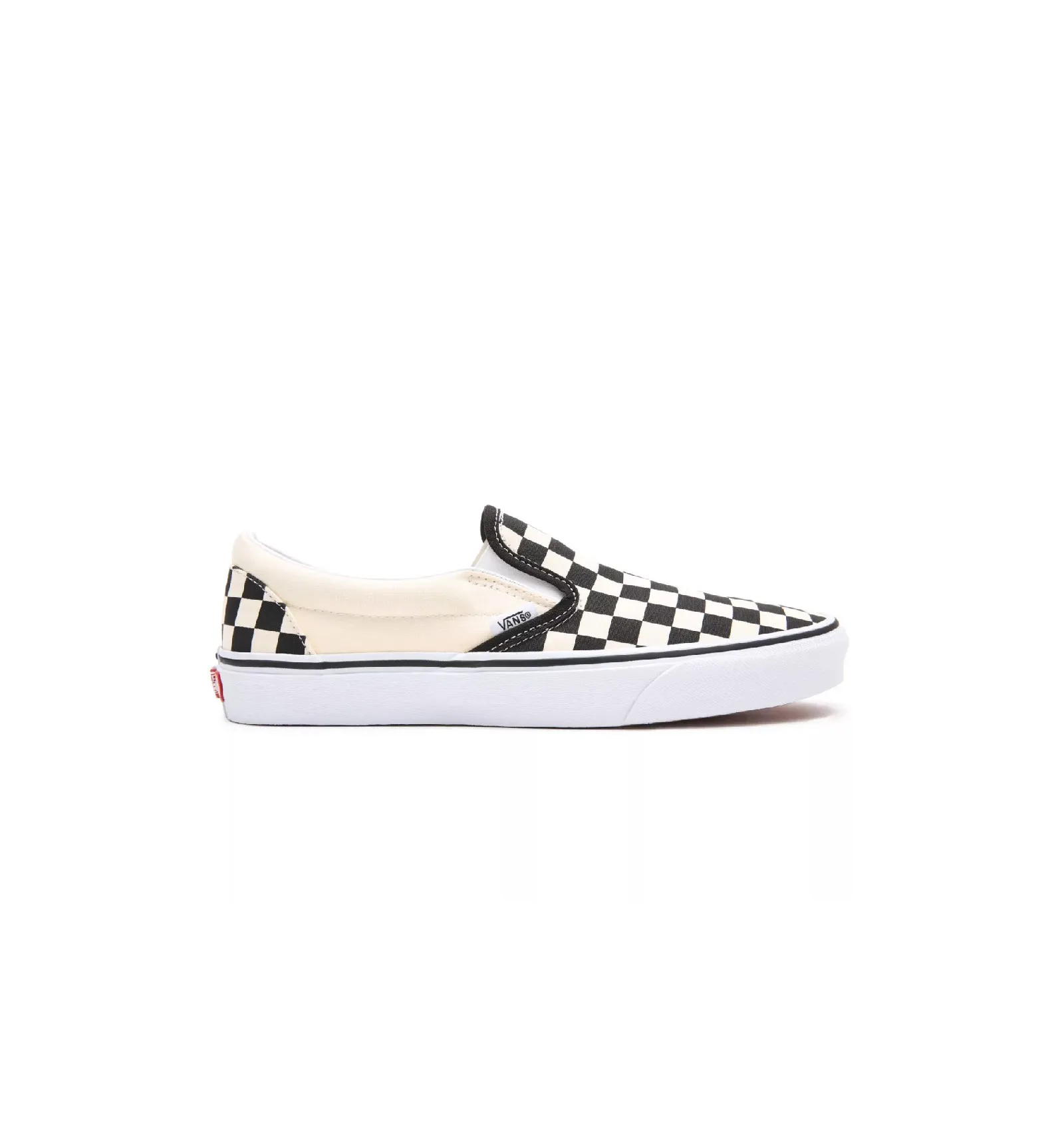VANS U CLASSIC SLIP ON BLACK/CHECK