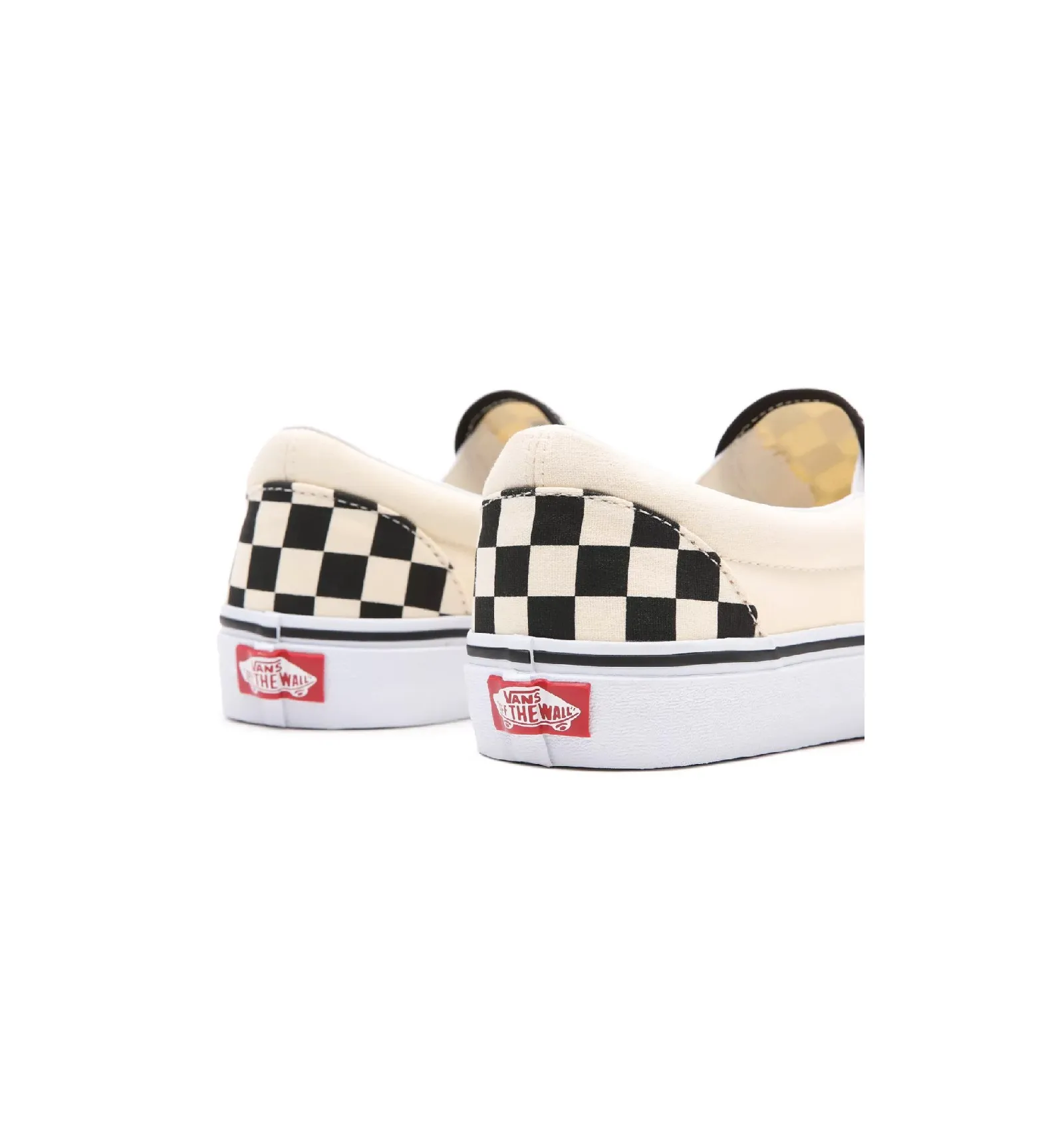 VANS U CLASSIC SLIP ON BLACK/CHECK