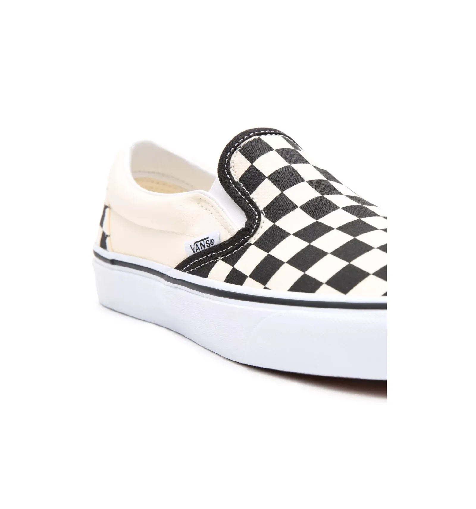 VANS U CLASSIC SLIP ON BLACK/CHECK