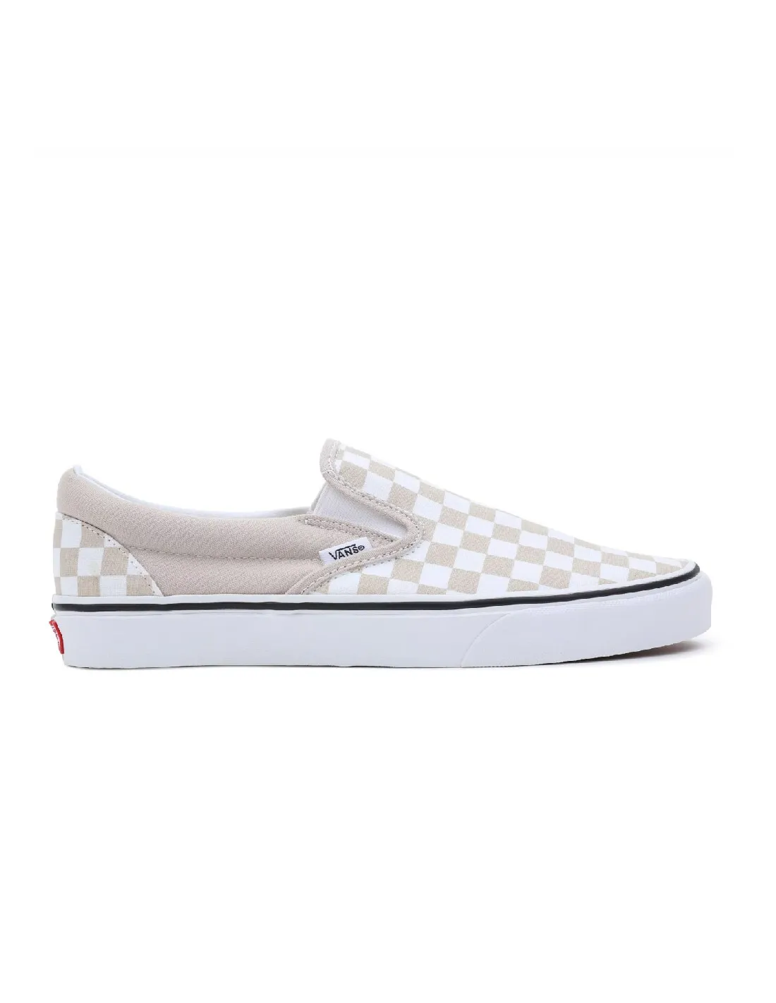 VANS U CLASSIC SLIP ON COLOR THEORY CHECK FRENCH OAK
