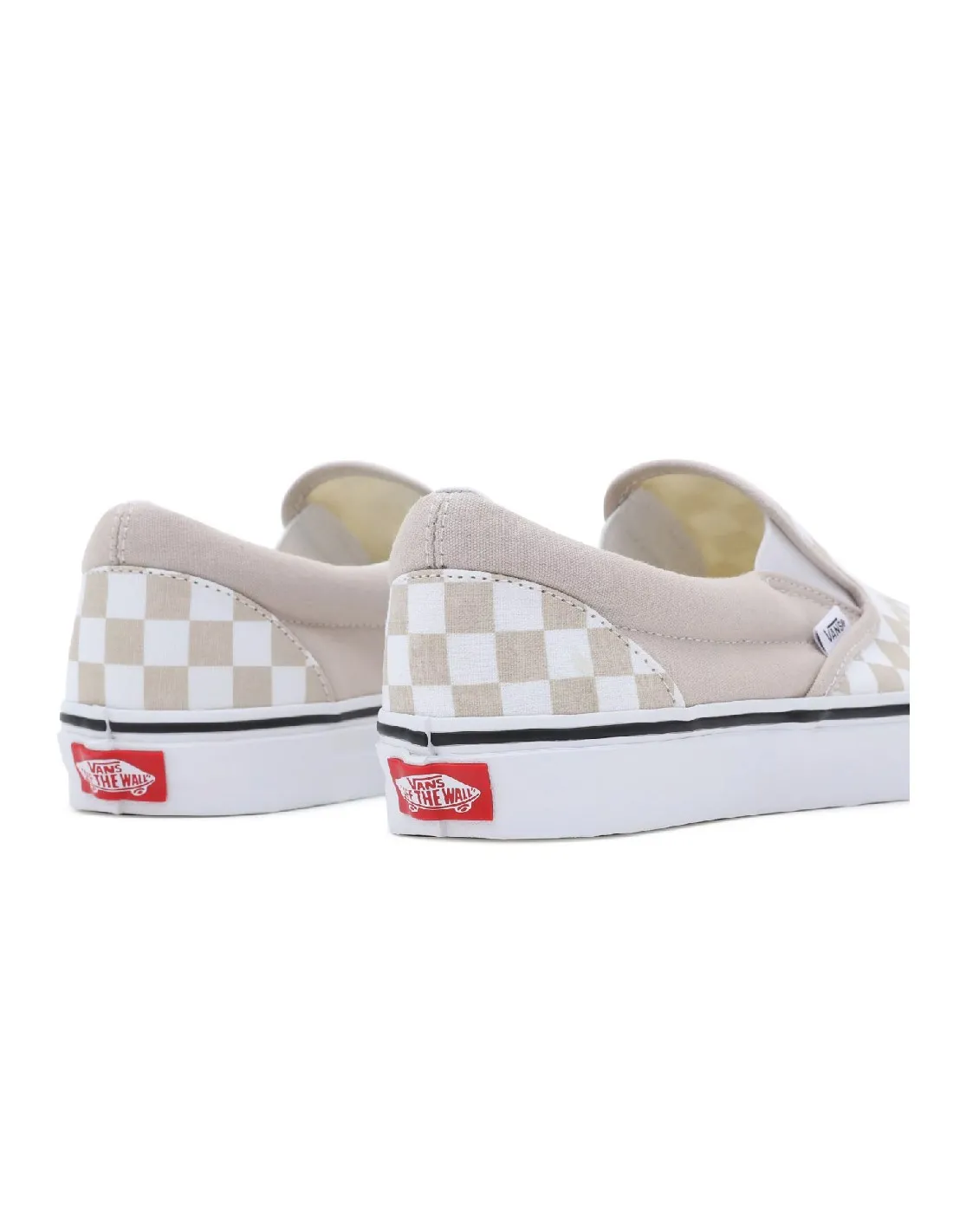 VANS U CLASSIC SLIP ON COLOR THEORY CHECK FRENCH OAK