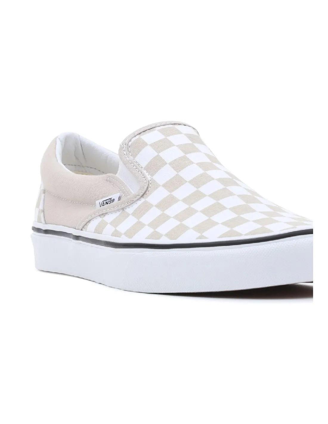 VANS U CLASSIC SLIP ON COLOR THEORY CHECK FRENCH OAK