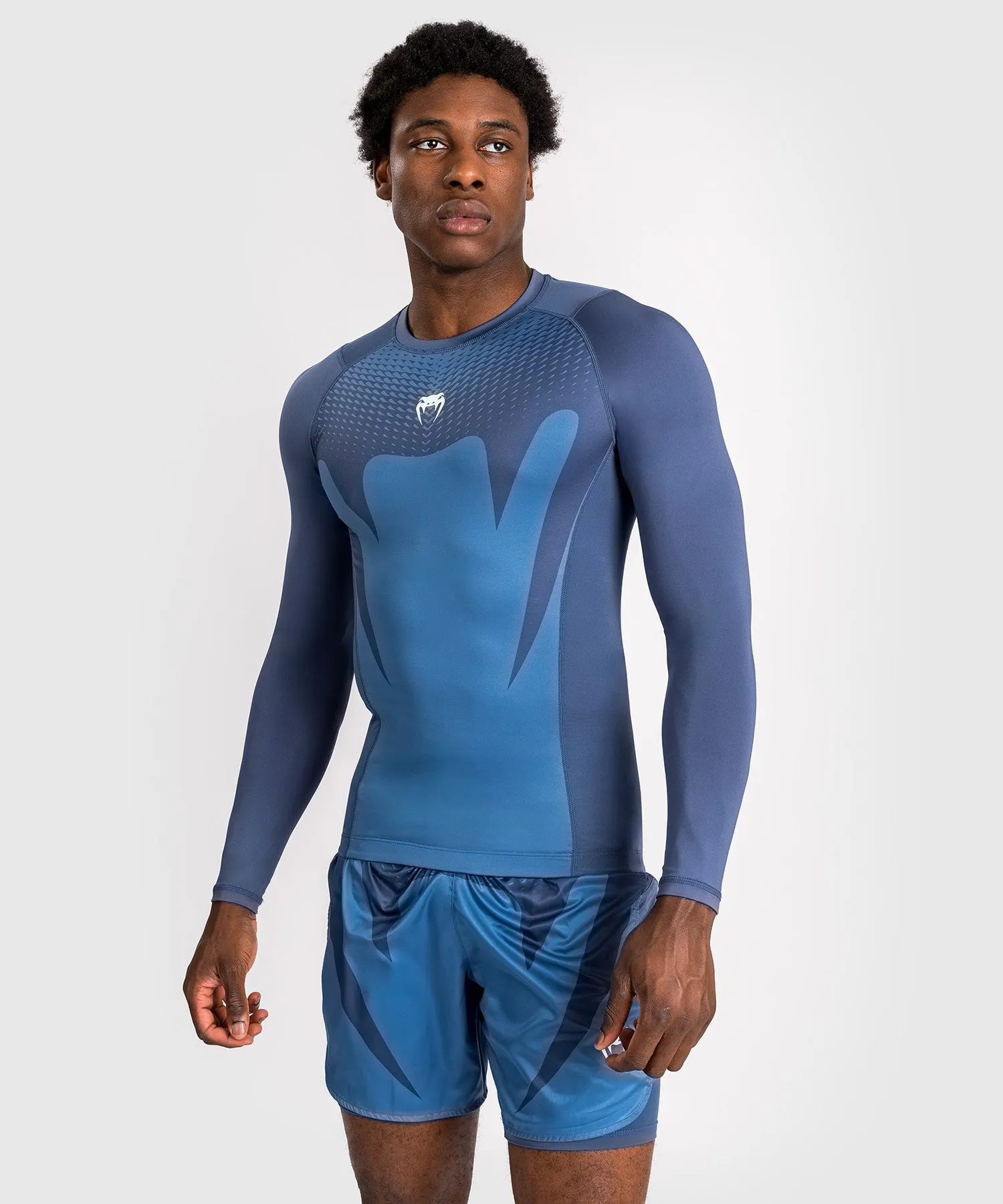 VENUM ATTACK RASHGUARD DE MANGA LARGA PARA HOMBRE  AZUL MARINO