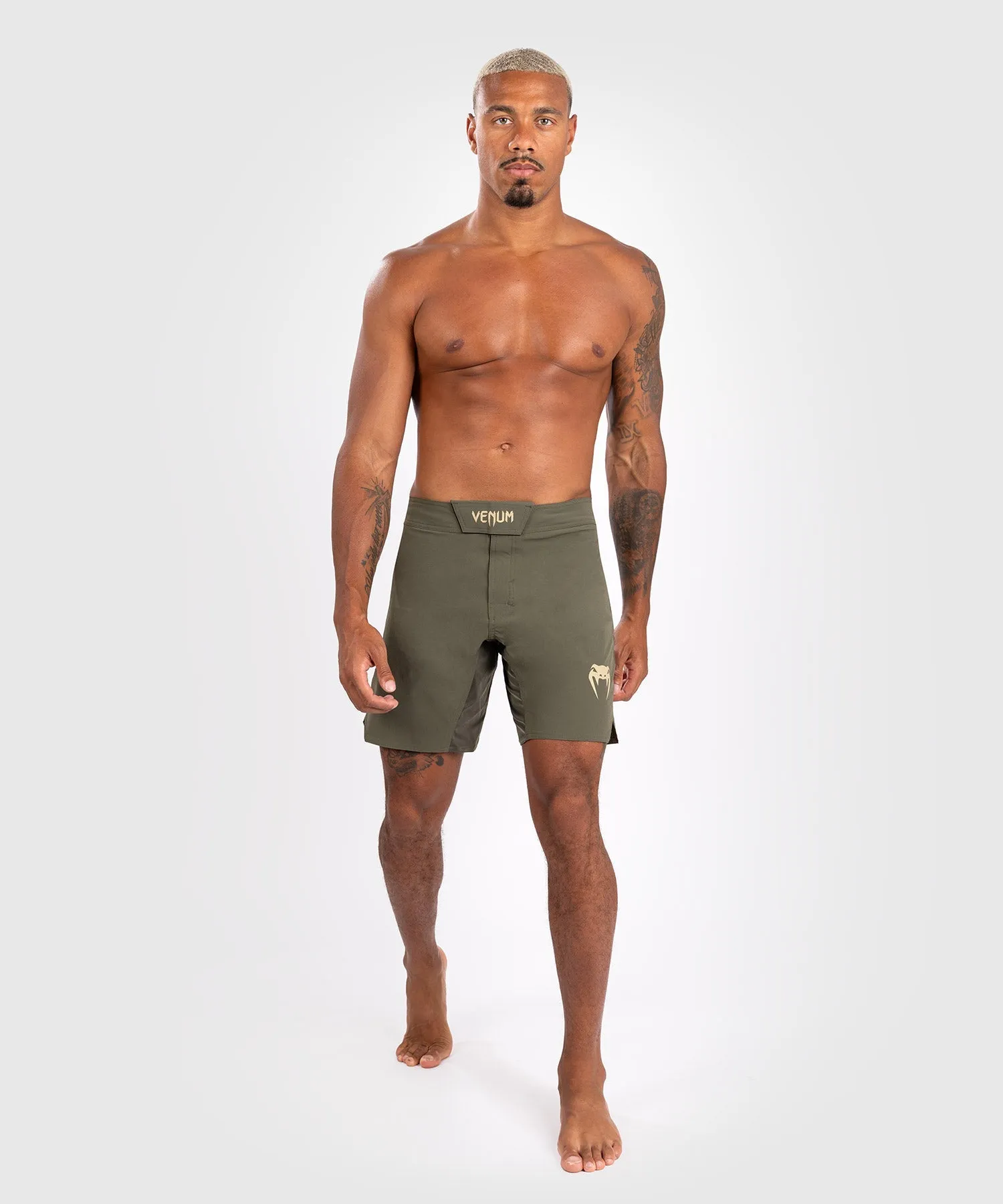 VENUM CONTENDER PANTALONES CORTOS DE LUCHA PARA HOMBRE  CAQUI