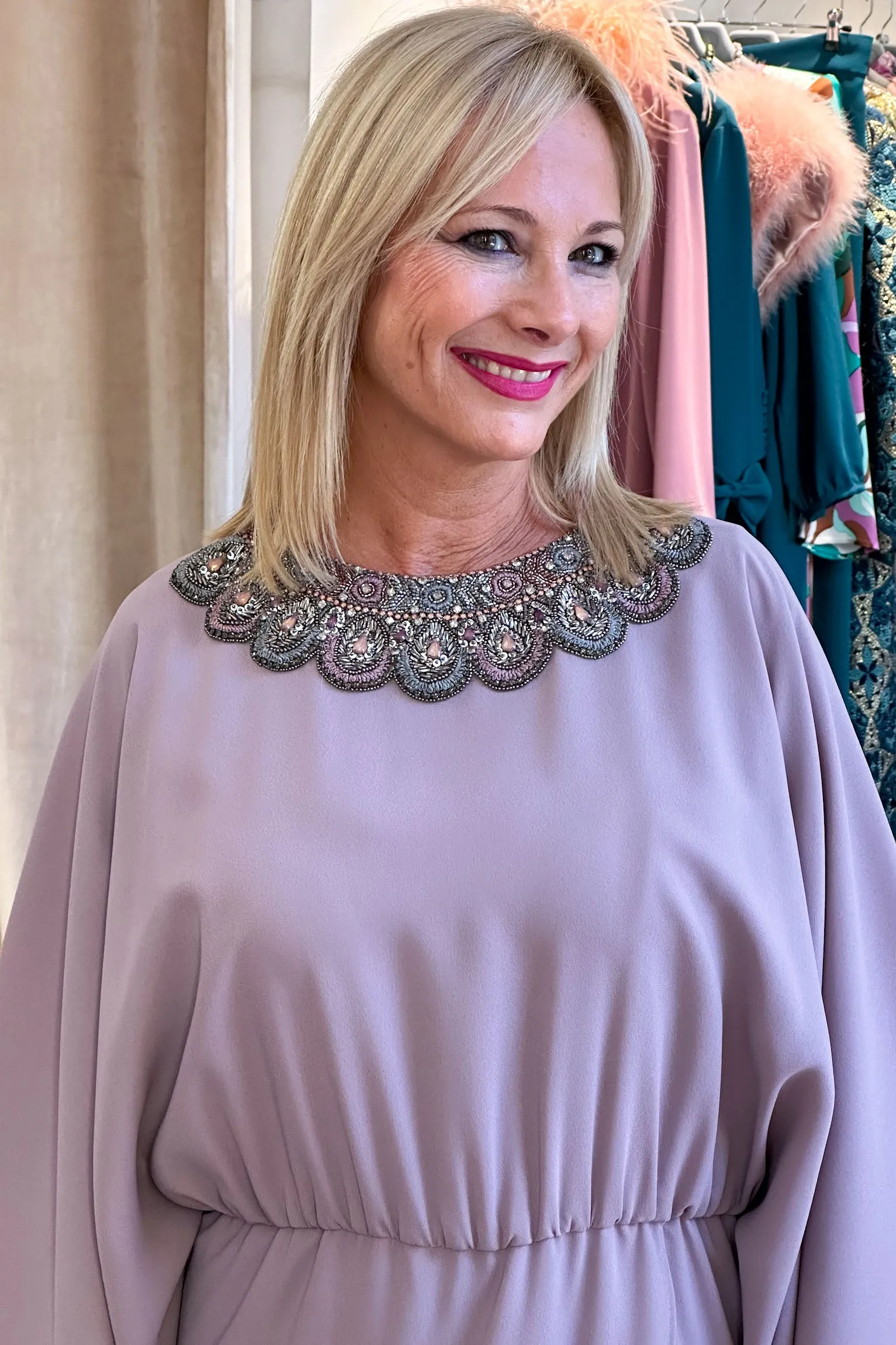 Vestido Angelina joya ondas L Sample Sale