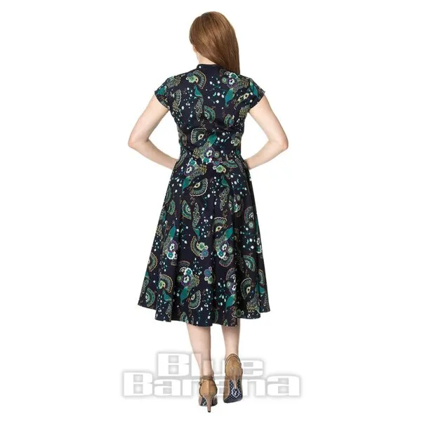 Vestido Banned Proud Peacock (Azul)