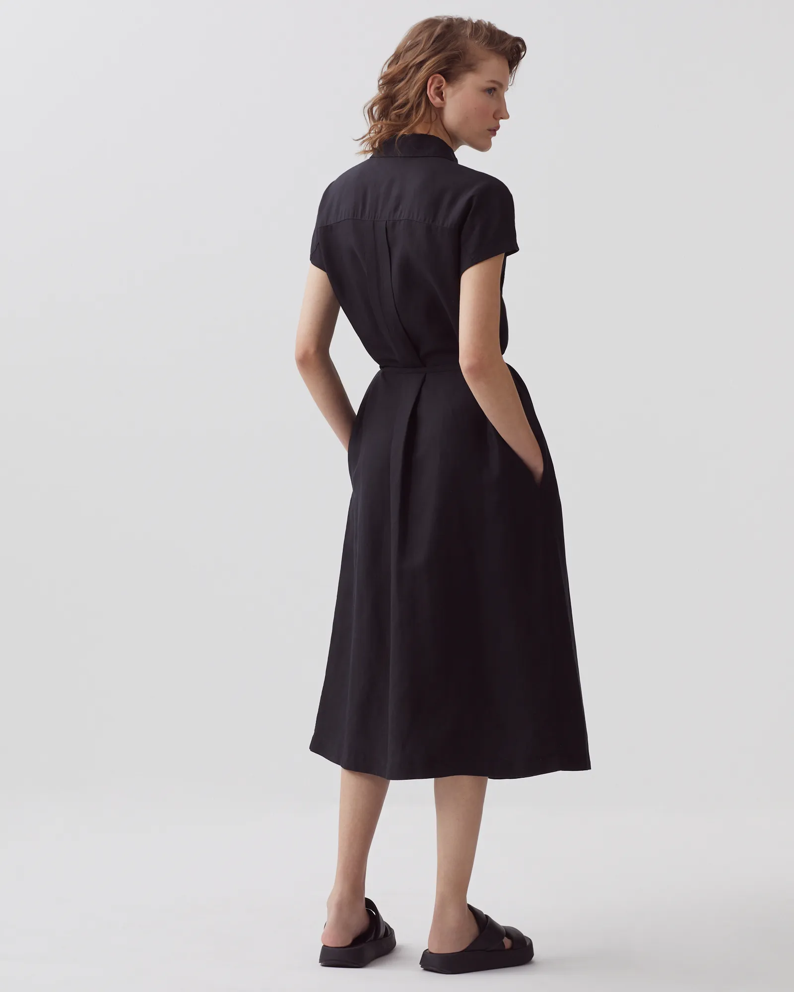 Vestido camisero black beauty