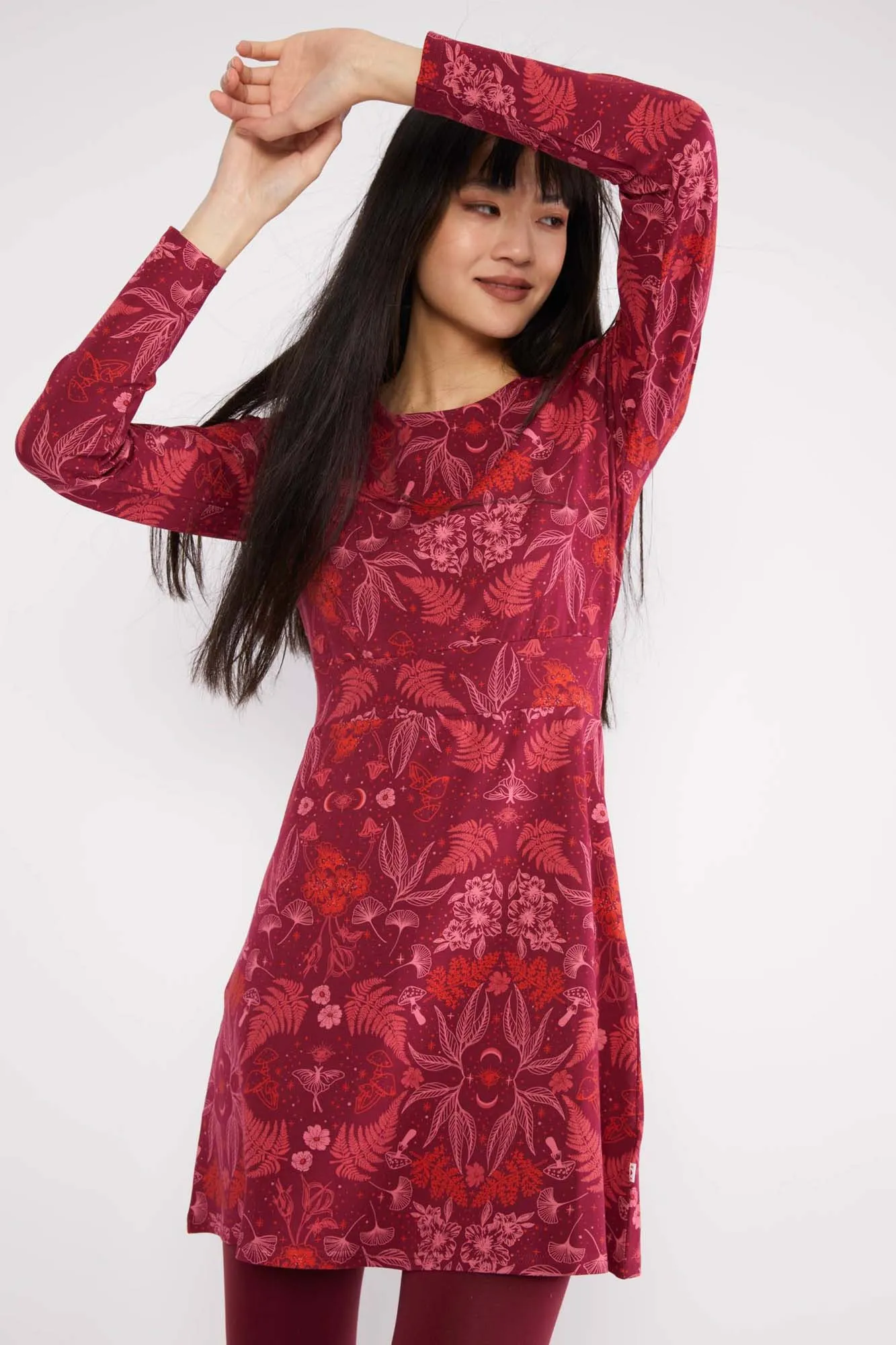 Vestido corto estampado FAIRYTALE