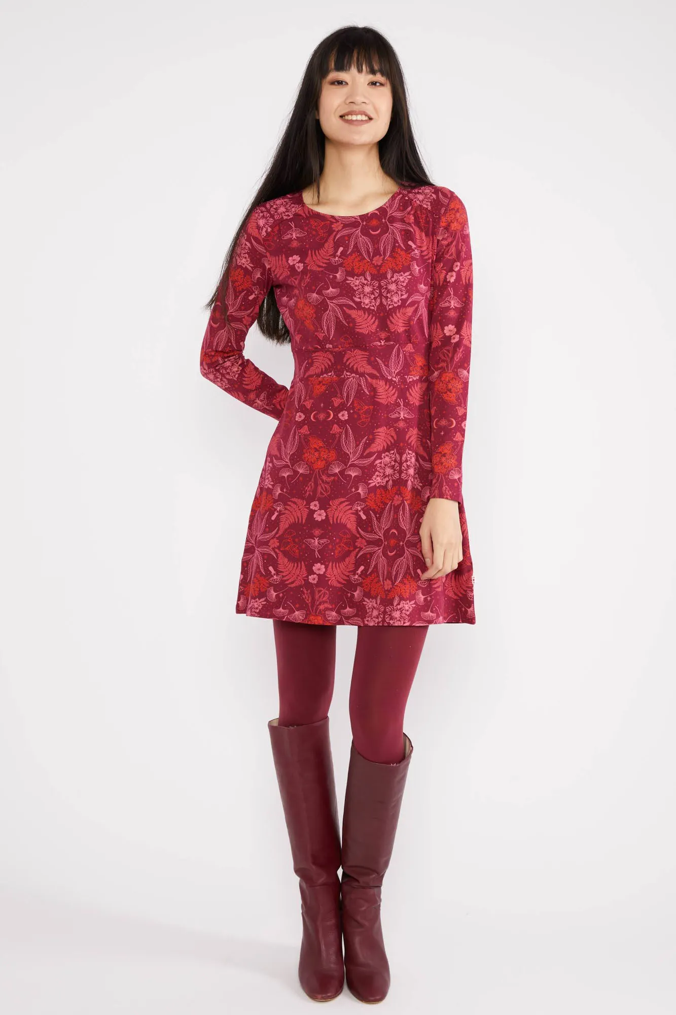 Vestido corto estampado FAIRYTALE