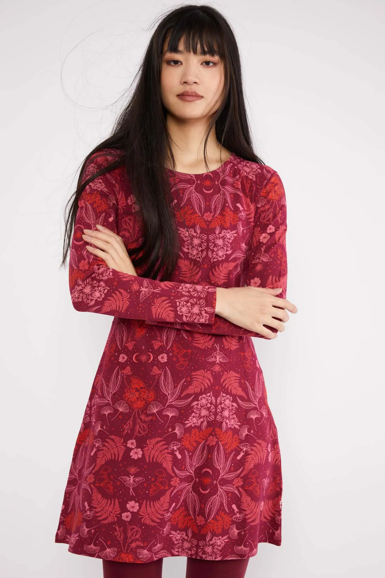 Vestido corto estampado FAIRYTALE