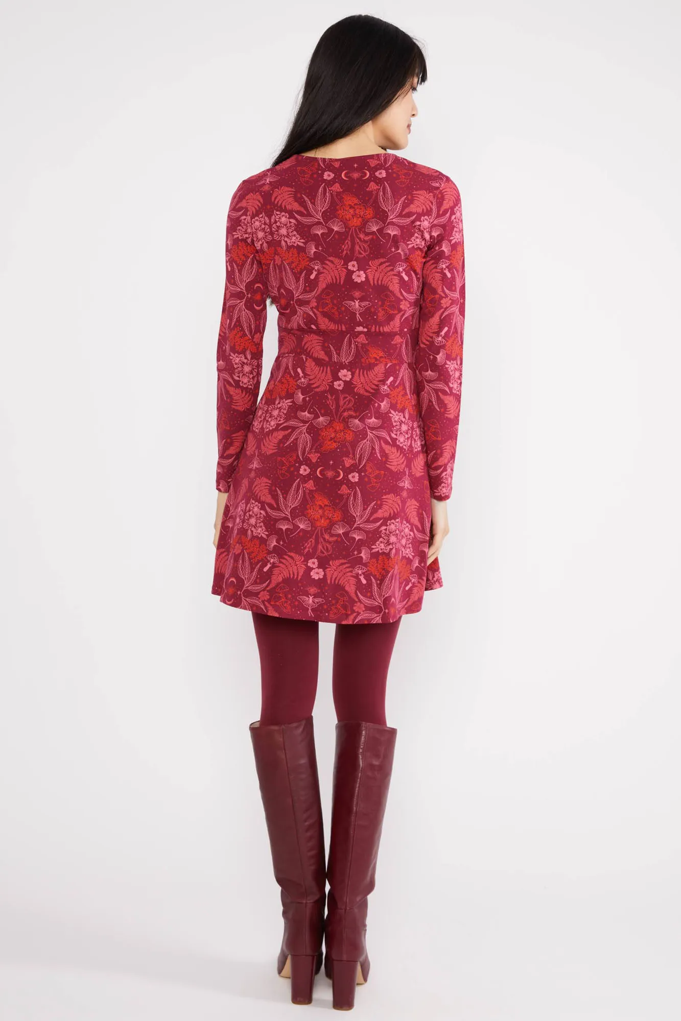 Vestido corto estampado FAIRYTALE