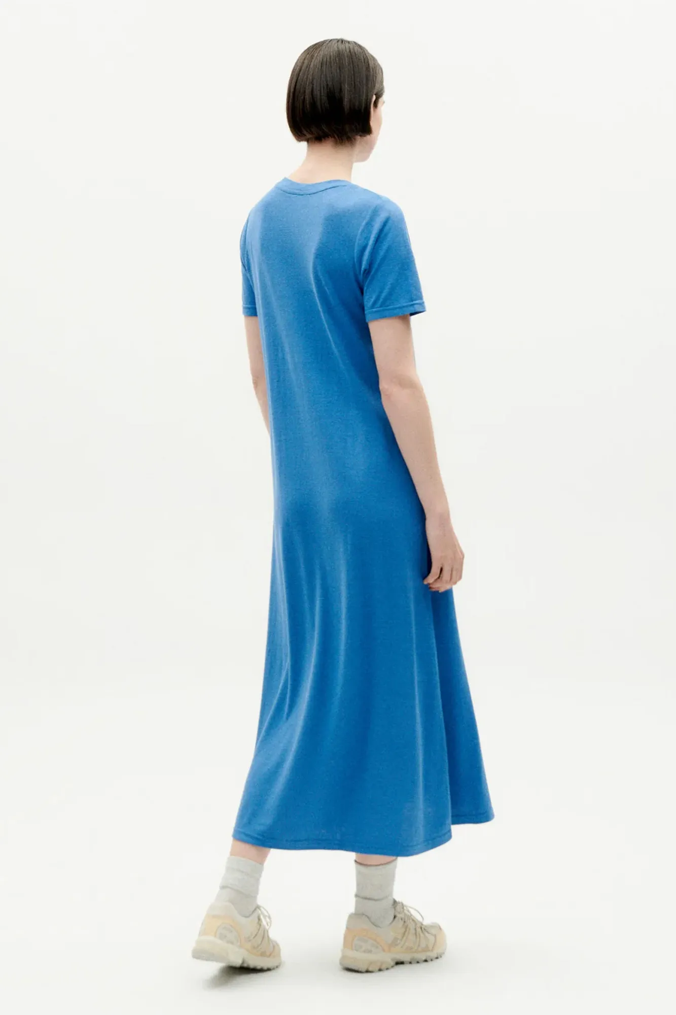 Vestido de cáñamo OUEME AZUL