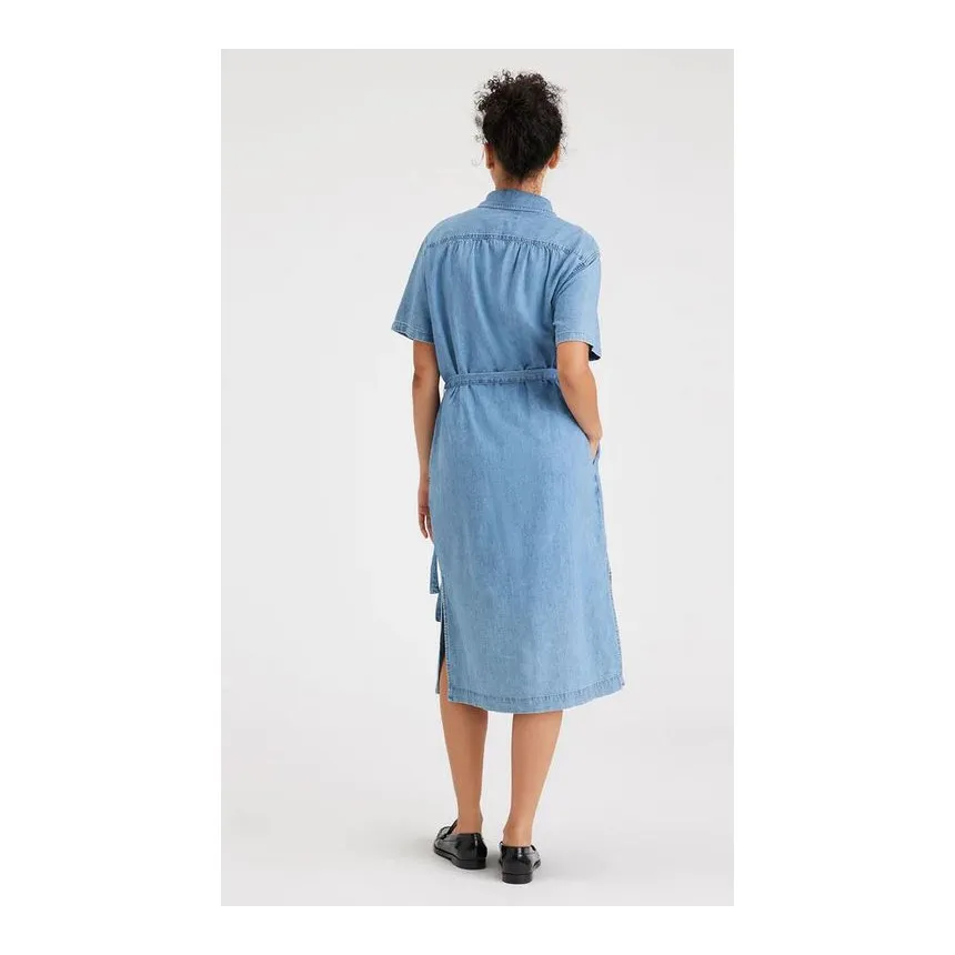 Vestido Dockers Buttoned Para Mujer