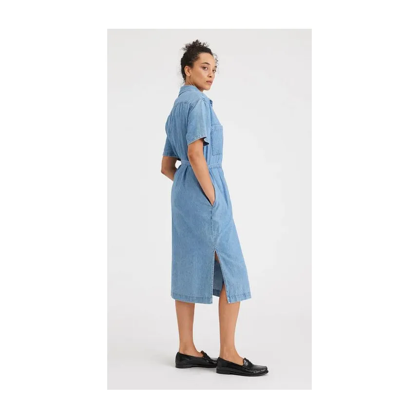 Vestido Dockers Buttoned Para Mujer