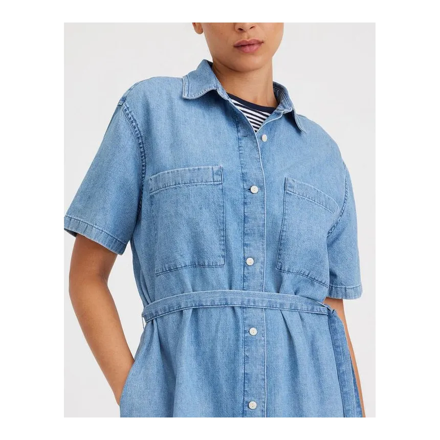 Vestido Dockers Buttoned Para Mujer