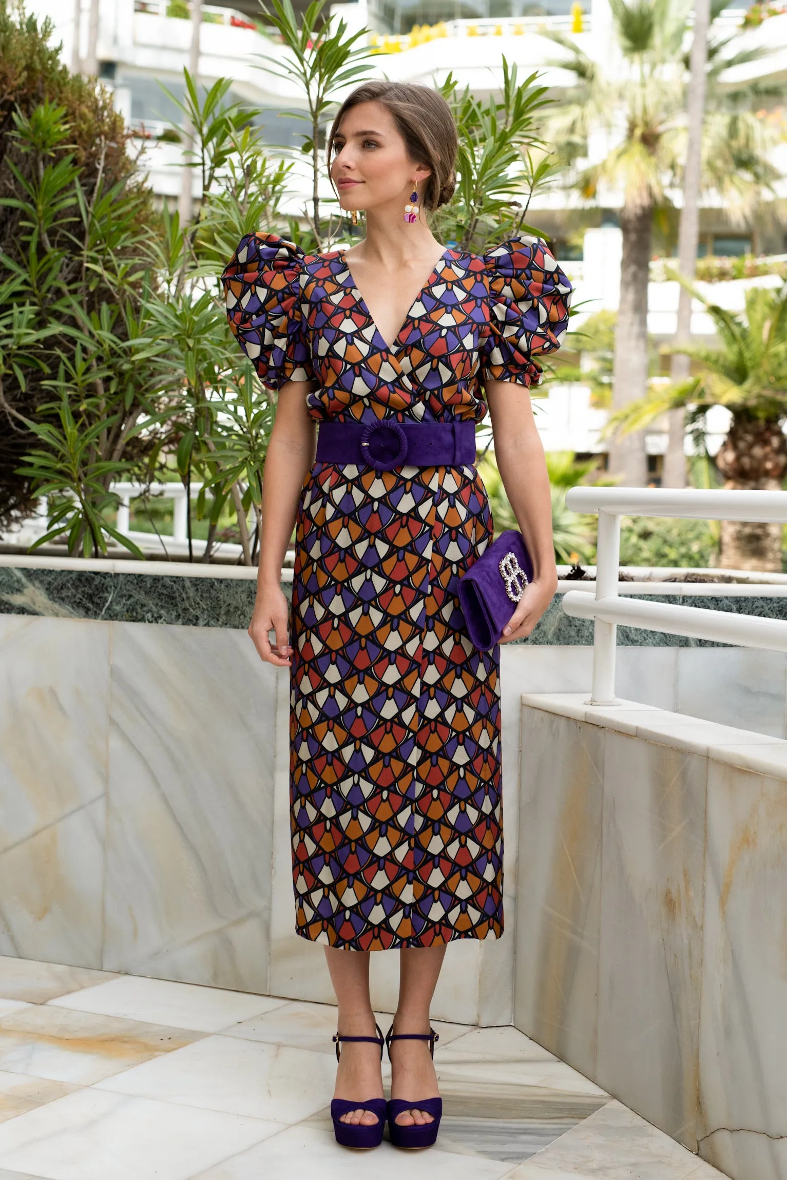 Vestido Gigi petunia