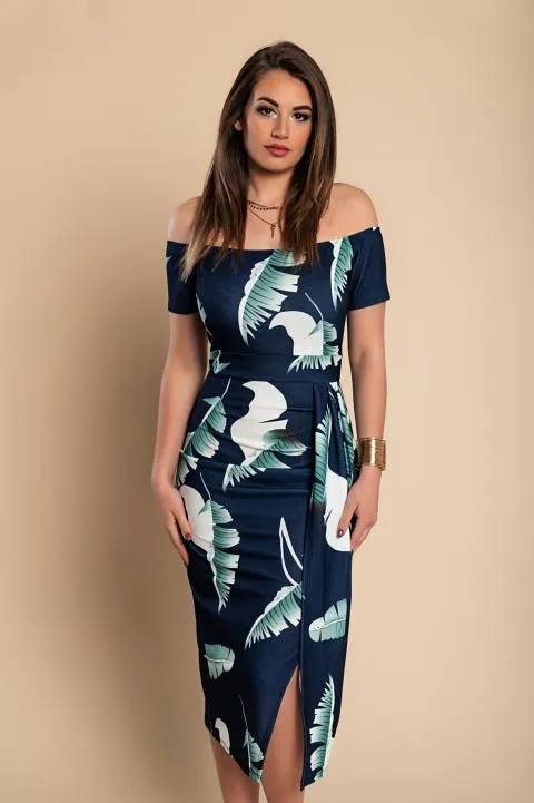 VESTIDO JUANI  AZUL