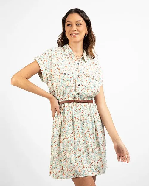 Vestido Mujer Indira Print Coco