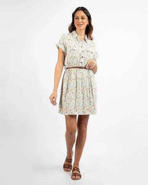 Vestido Mujer Indira Print Coco