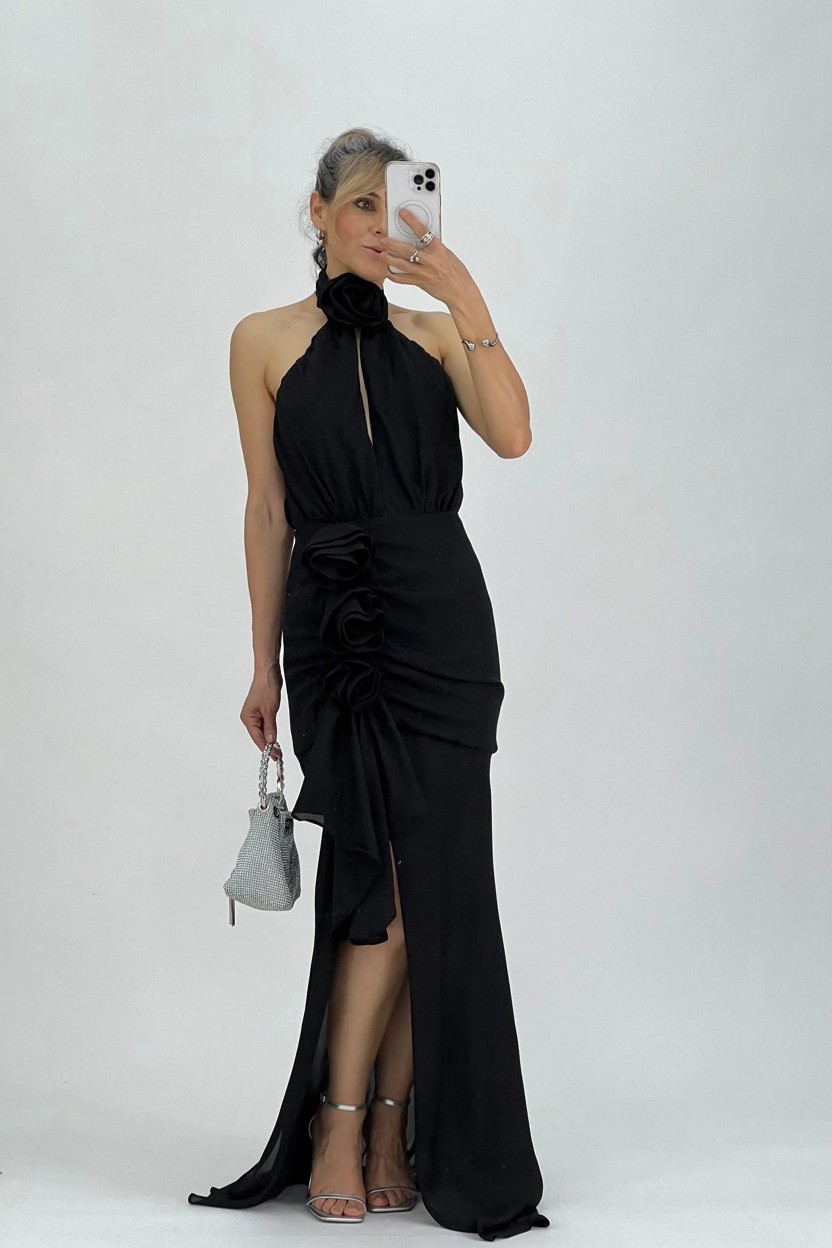 VESTIDO ROSAS