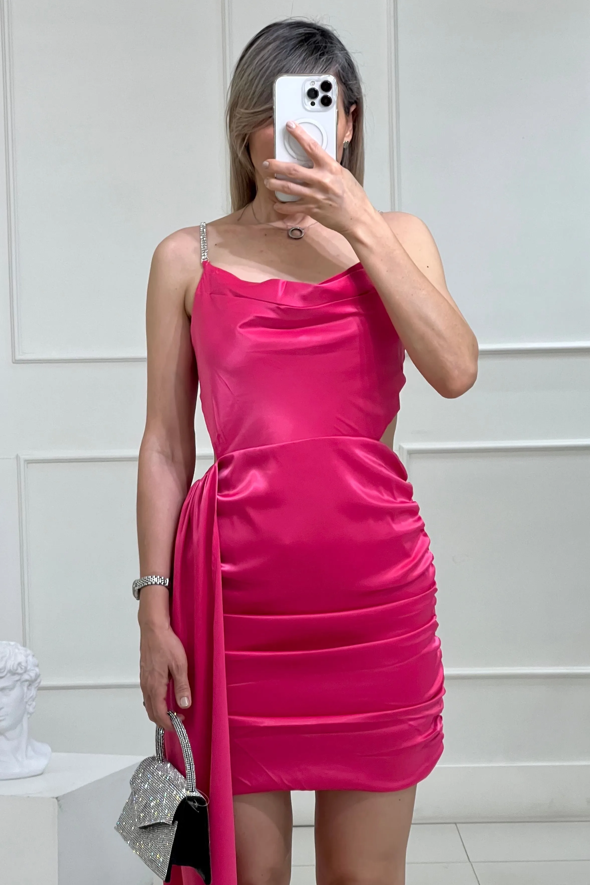 VESTIDO TIRANTES PEDRERIA