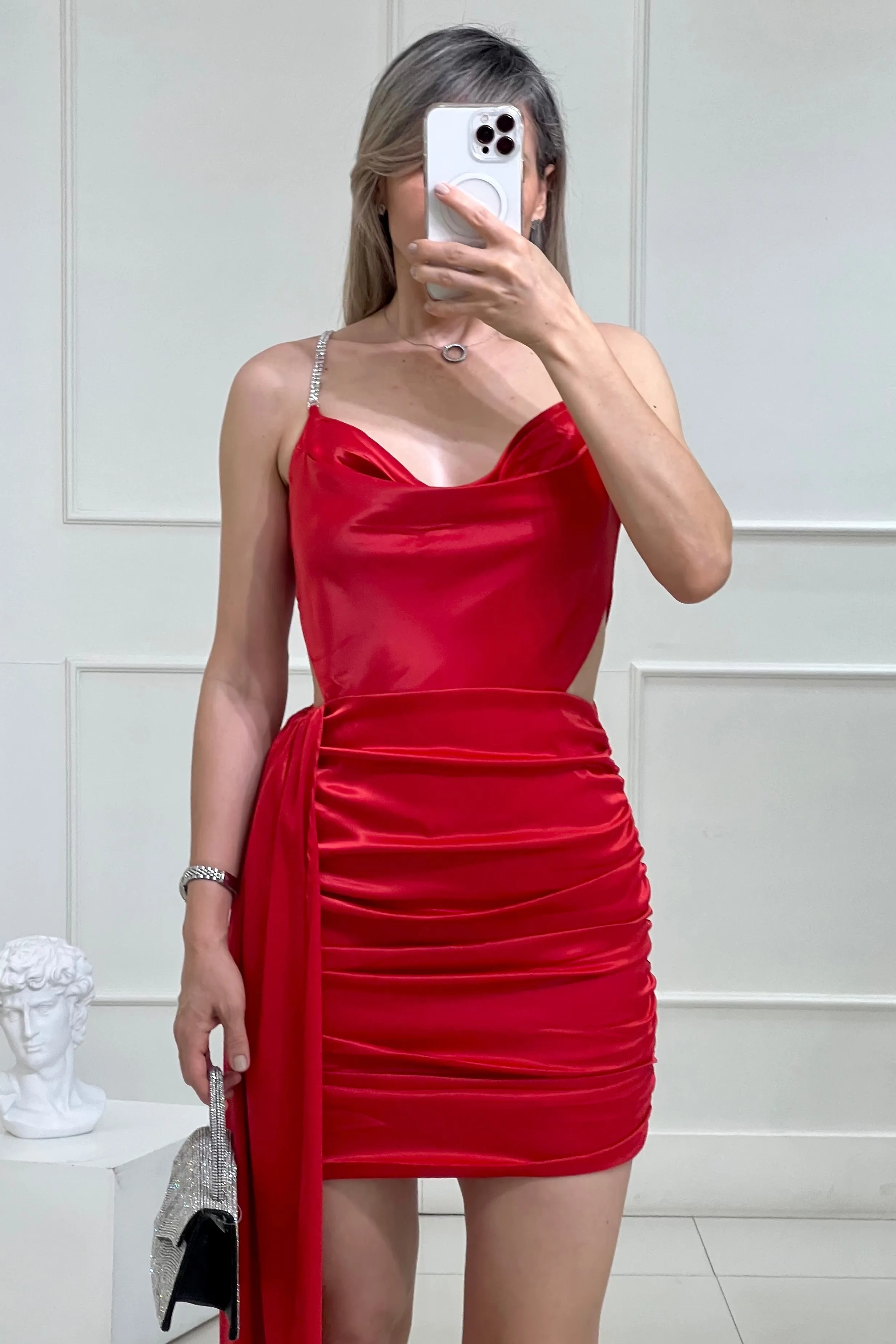 VESTIDO TIRANTES PEDRERIA