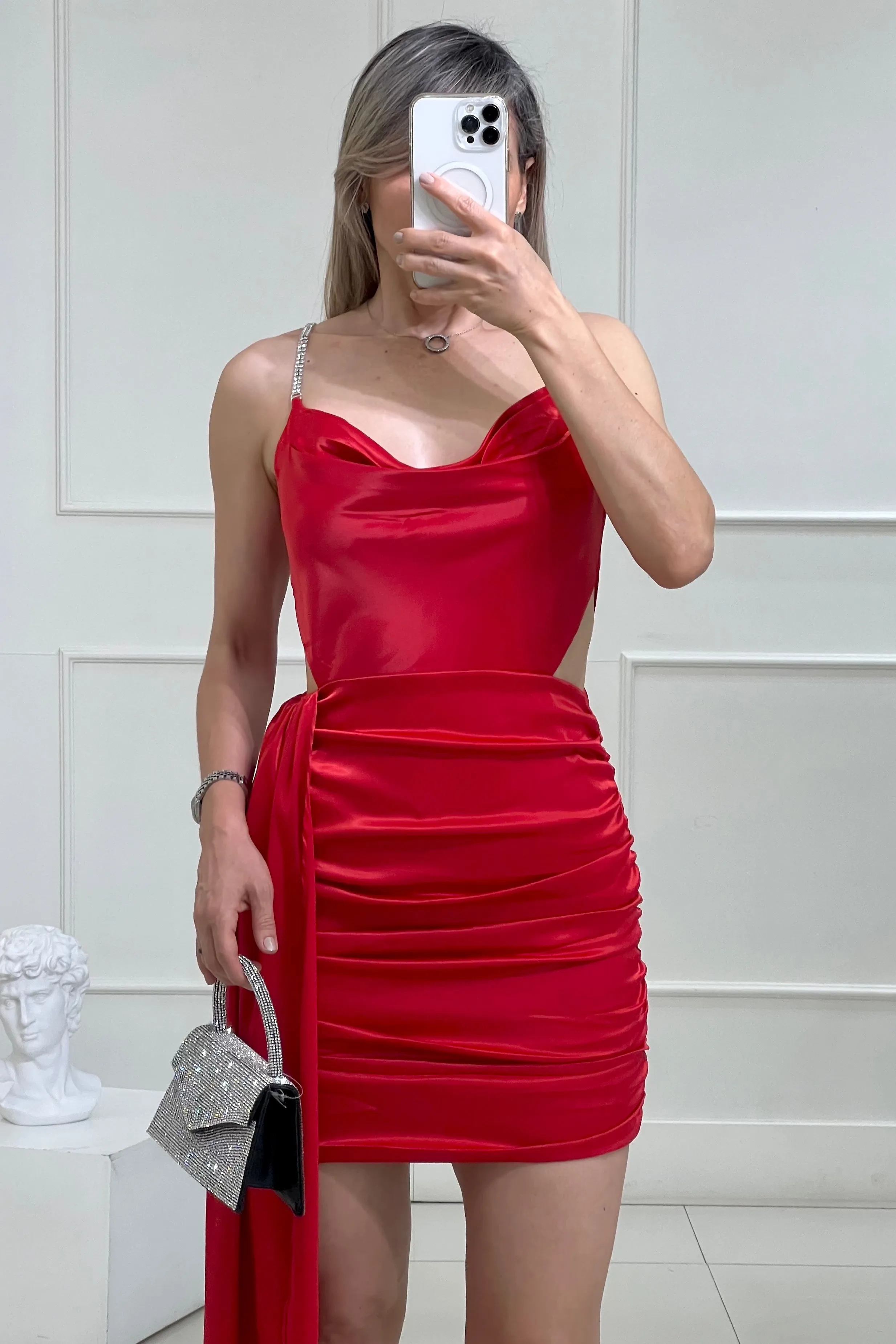 VESTIDO TIRANTES PEDRERIA