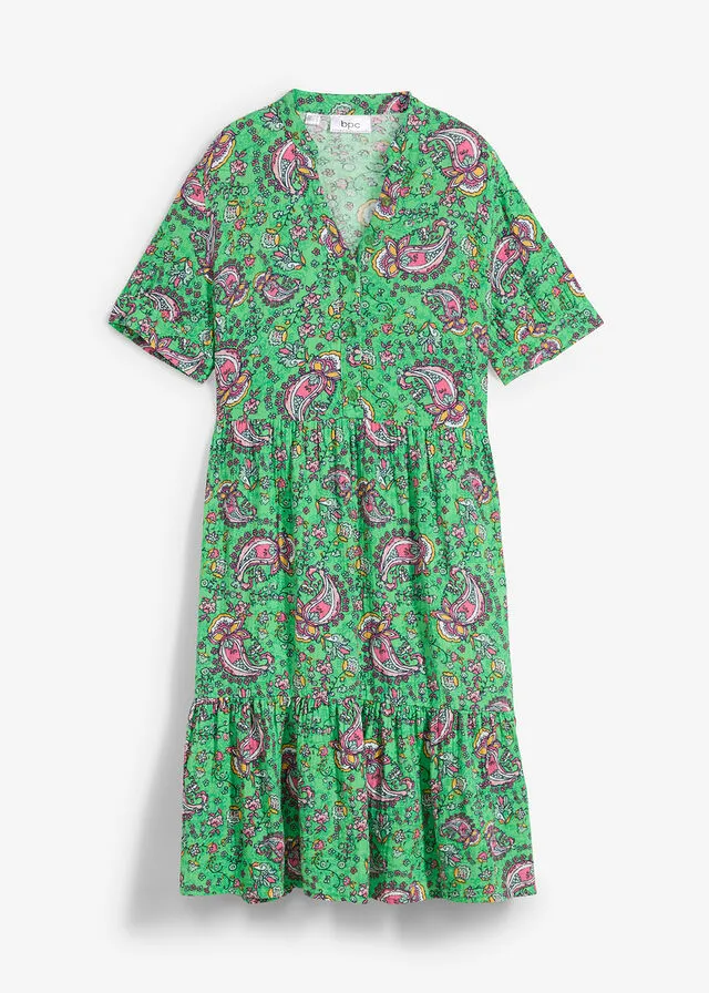 VESTIDO VERDEROSA CALIENTE