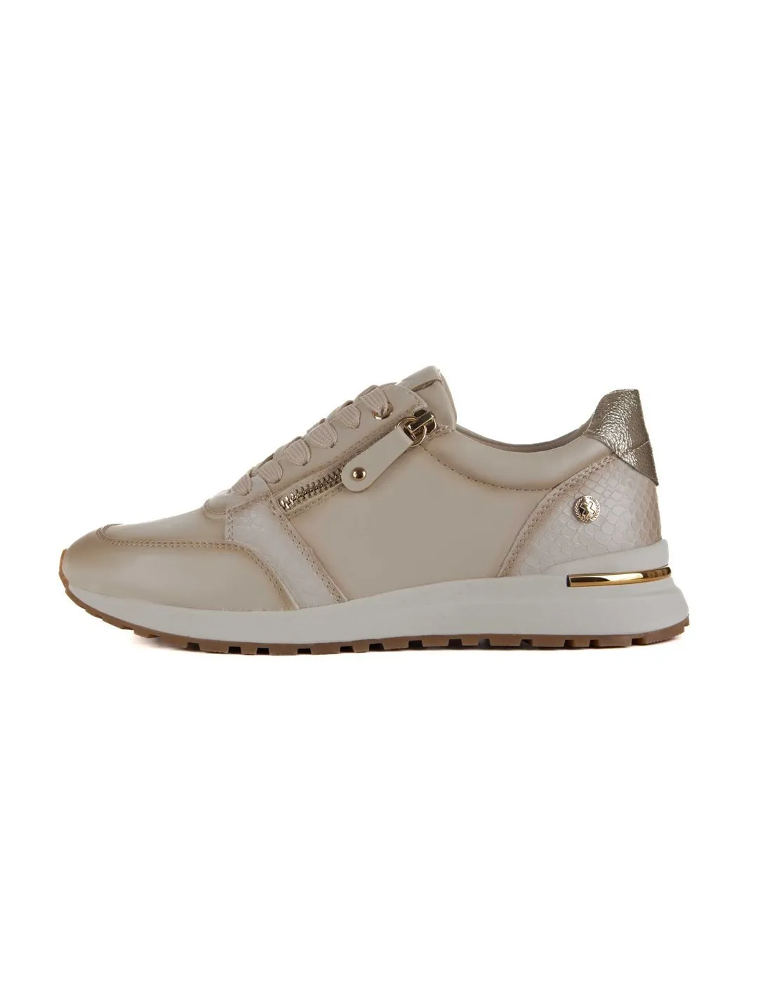 XTI  ZAPATILLAS BEIGE 143202 MUJER