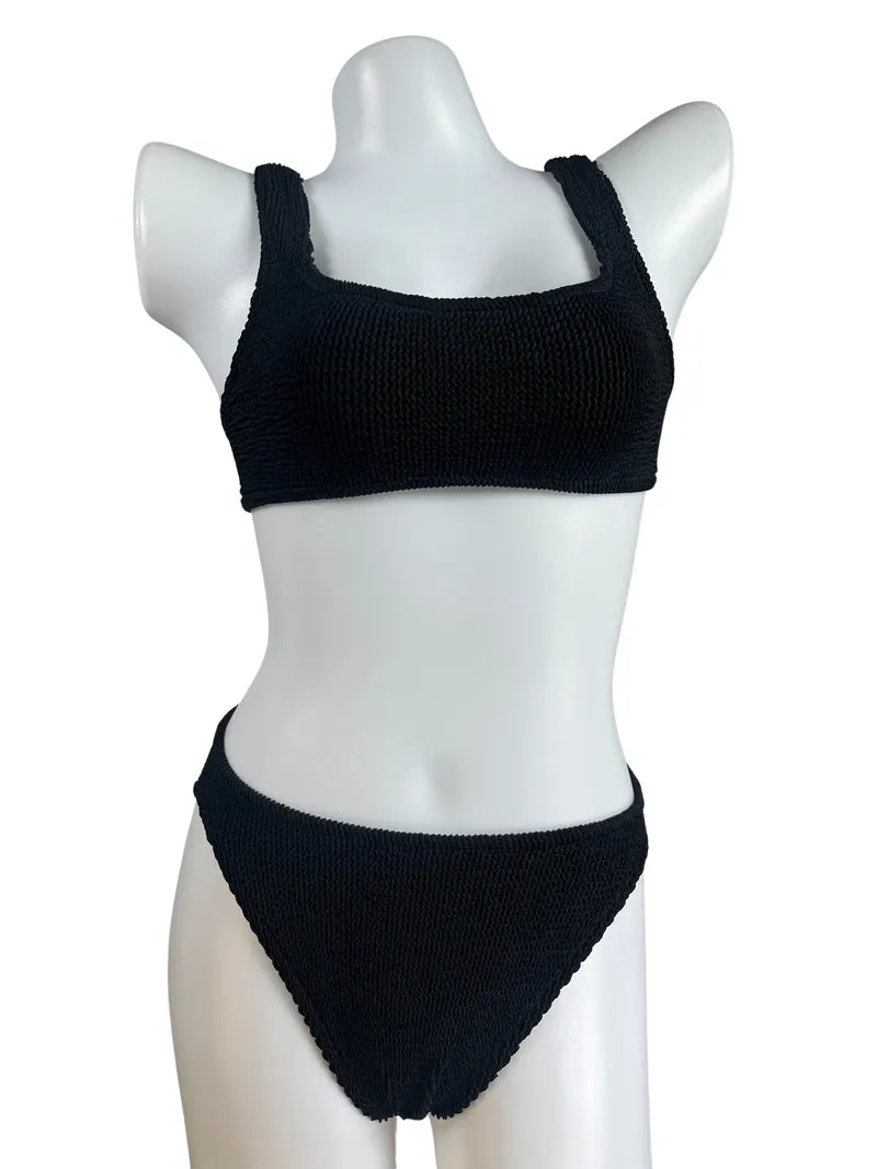 YOU SWIM Bikini Negro Plisado