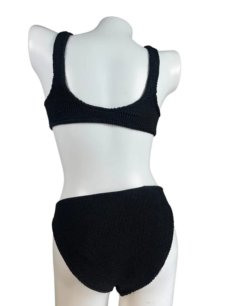 YOU SWIM Bikini Negro Plisado