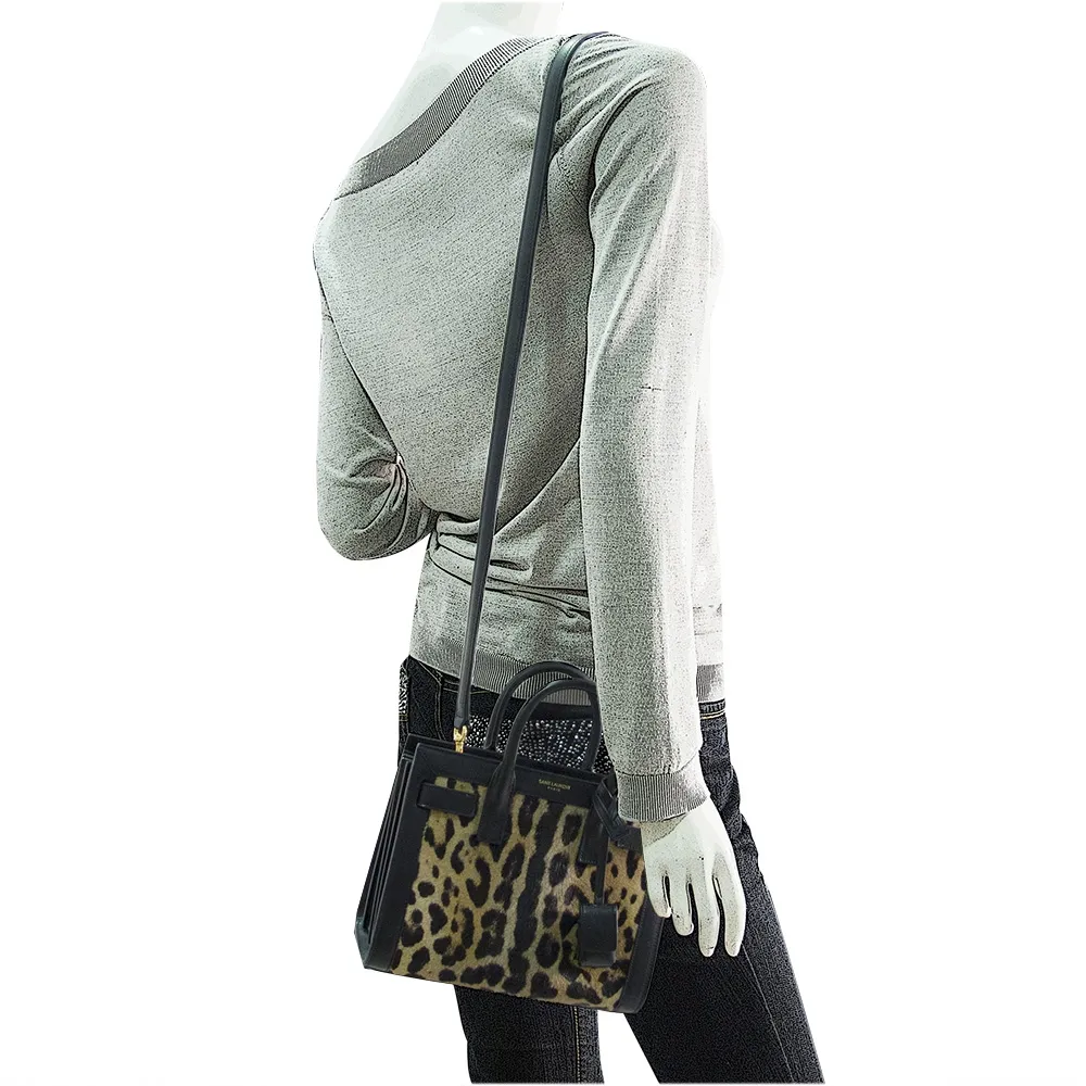 YSL Sac de Jour Nano Leopardo