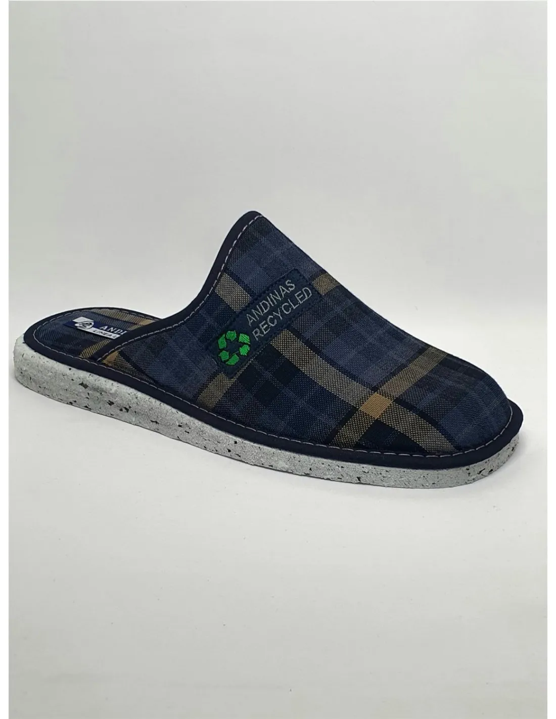 ZAPATILLA DE CASA HOMBRE ANDINAS AZUL MARINO 868  ANDINAS