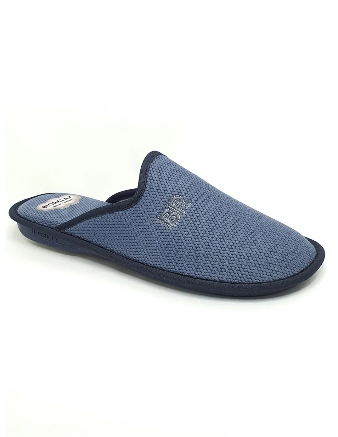 ZAPATILLA DE CASA HOMBRE BIORELAX AZULON 1575  COSDAM BIORELAX