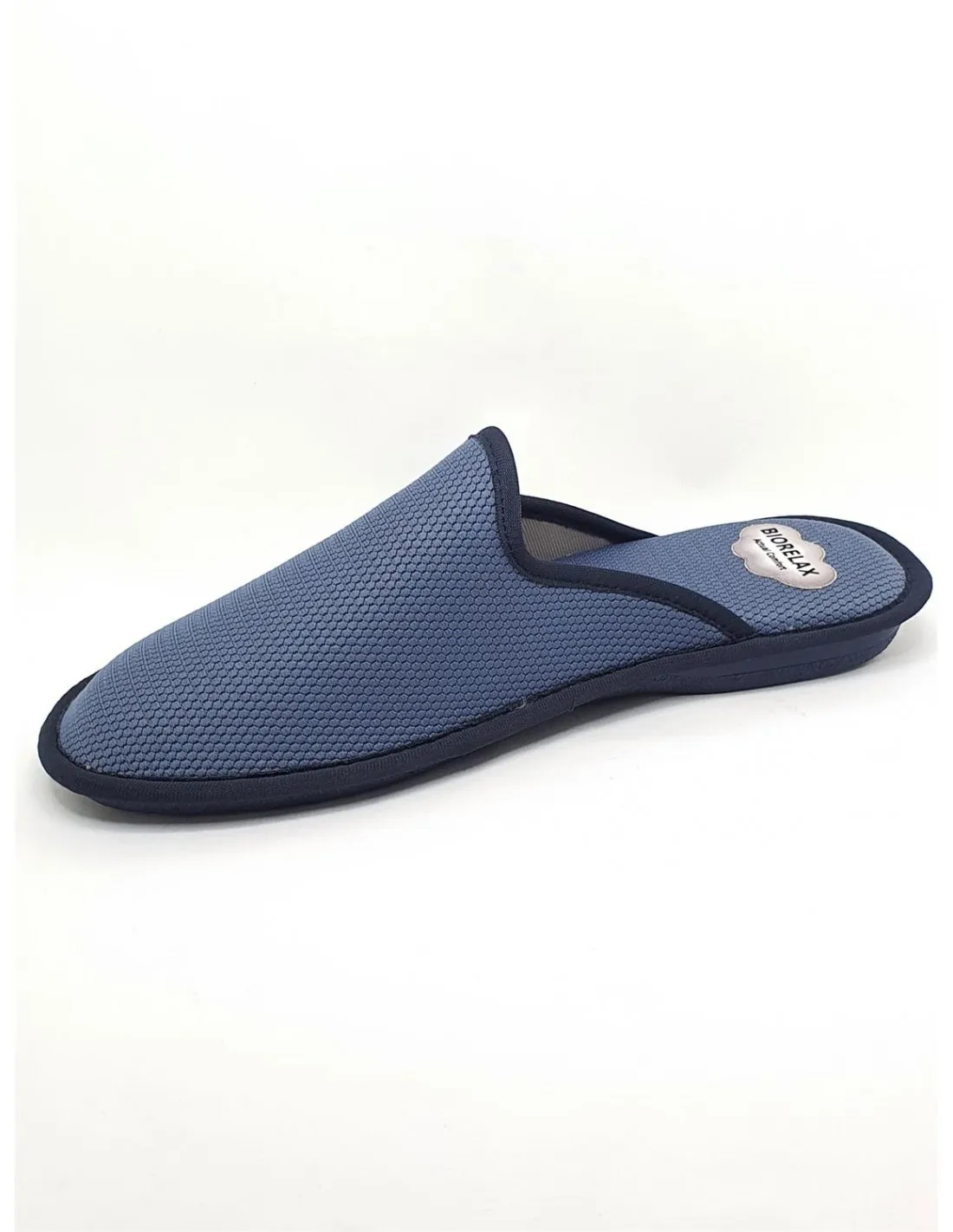 ZAPATILLA DE CASA HOMBRE BIORELAX AZULON 1575  COSDAM BIORELAX