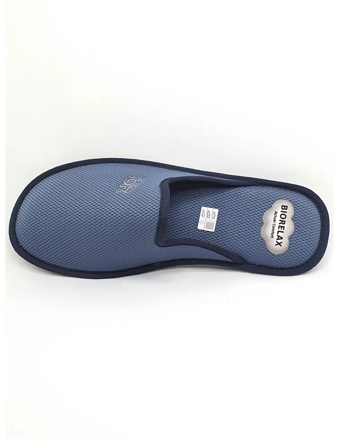 ZAPATILLA DE CASA HOMBRE BIORELAX AZULON 1575  COSDAM BIORELAX