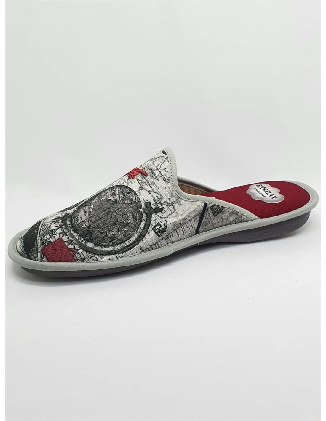 ZAPATILLA DE CASA HOMBRE BIORELAX BURDEOS 1579  COSDAM BIORELAX