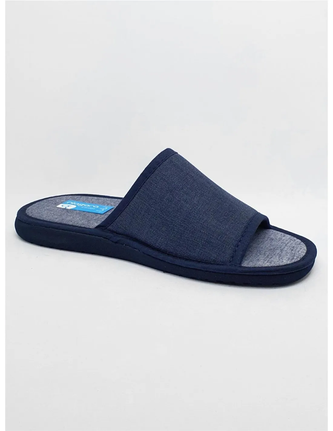 ZAPATILLA DE CASA HOMBRE NIAGARA AZUL MARINO 683  MURO